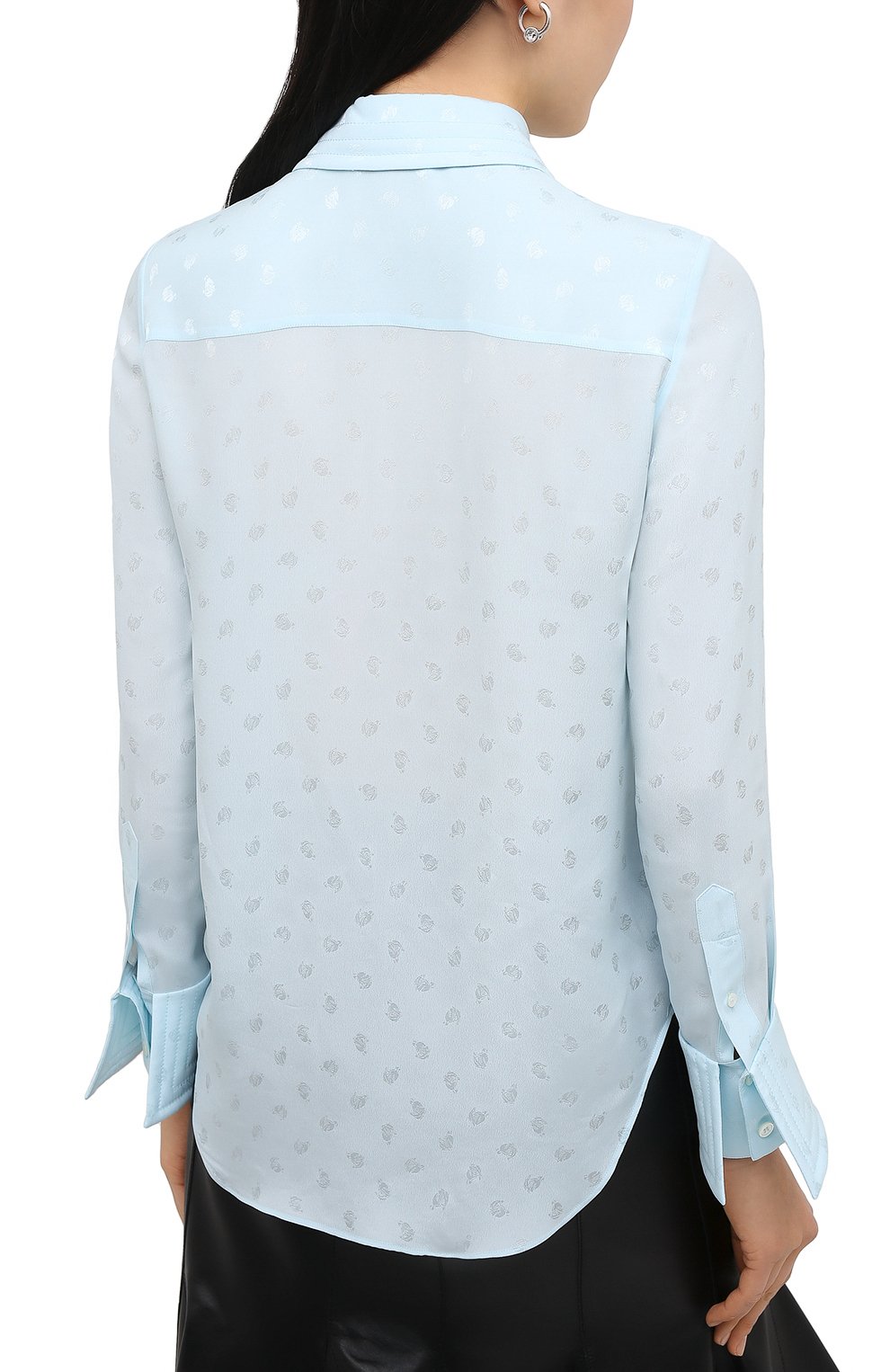 Блузка из вискозы и шелка LANVIN, арт. RW-T0646U-4722-H20, фото 4