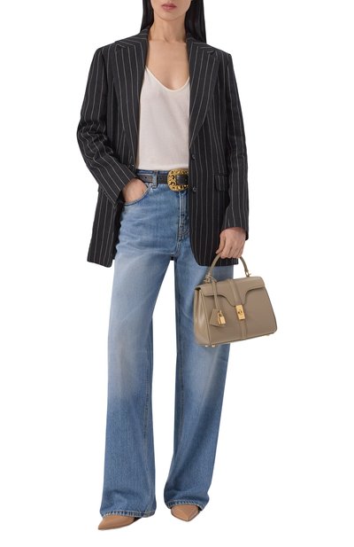 Сумка 16 small CELINE бежевого цвета по цене 548000 руб., арт. 188003BEY, фото 3 Сумка 16 small CELINE, арт. 188003BEY, фото 3