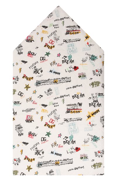 Хлопковый конверт DOLCE & GABBANA белого цвета по цене 43650 руб., арт. LNJA89/G7E90, фото 2 Хлопковый конверт DOLCE & GABBANA, арт. LNJA89/G7E90, фото 2