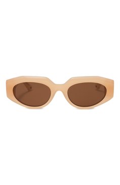 Женские солнцезащитные очки G.O.D. EYEWEAR светло-бежевого цвета, арт. TWENTY SEVEN MILKY IV0RY W/BR0WN LENS | Фото 3 (Региональные ограничения белый список (Axapta Mercury): Не проставлено; Нос: Не проставлено; Материал: Пластик; Тип очков: С/з; Оптика Ген�дер: оптика-женское; Очки форма: Овальные)