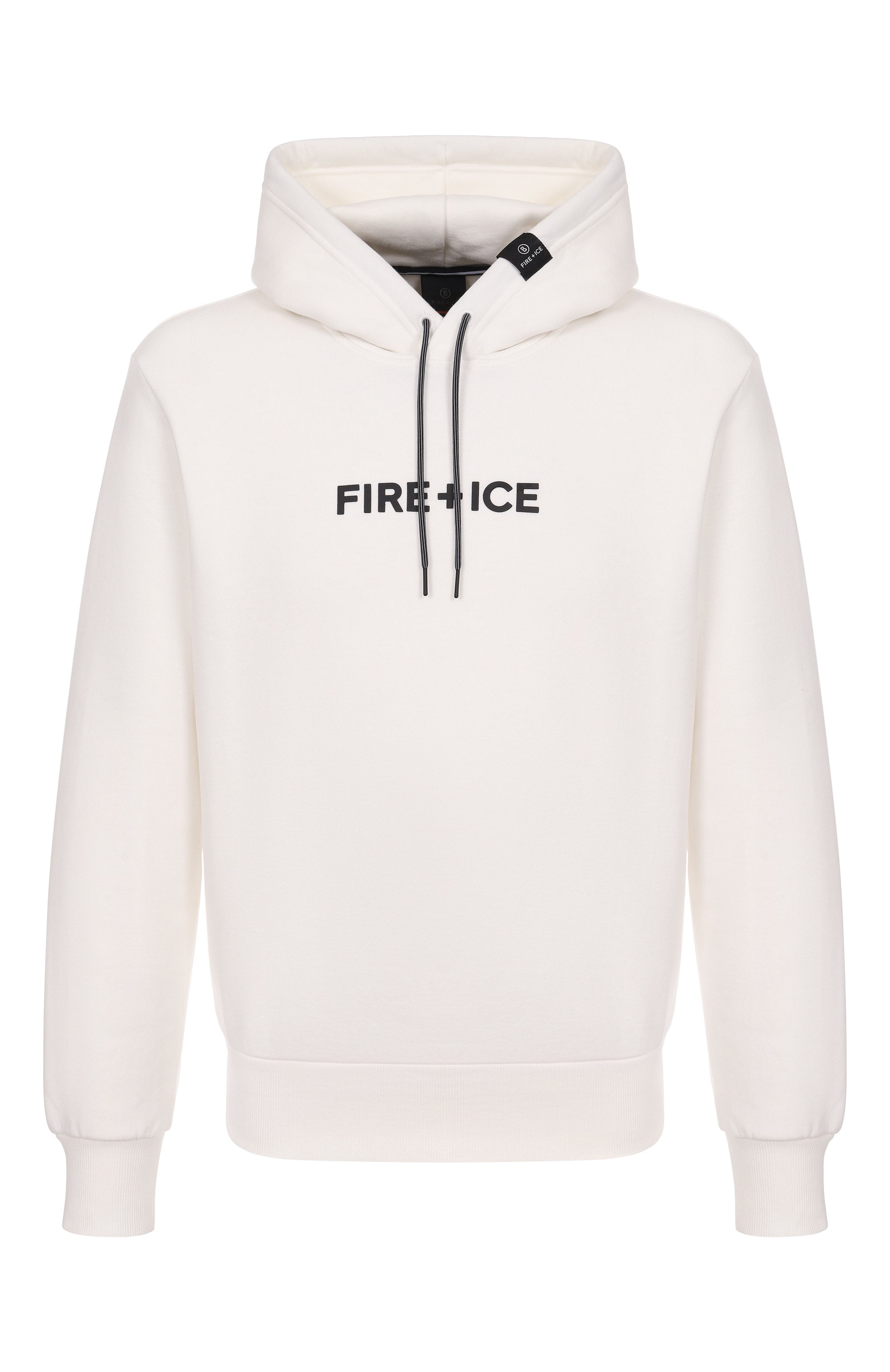 Хлопковое худи BOGNER FIRE+ICE белого цвета по цене 20200 руб., арт. 84347240, фото 1 Хлопковое худи BOGNER FIRE+ICE, арт. 84347240, фото 1