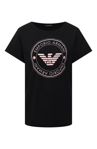 Женская хлопковая футболка EMPORIO ARMANI, арт. 164340/1P255
