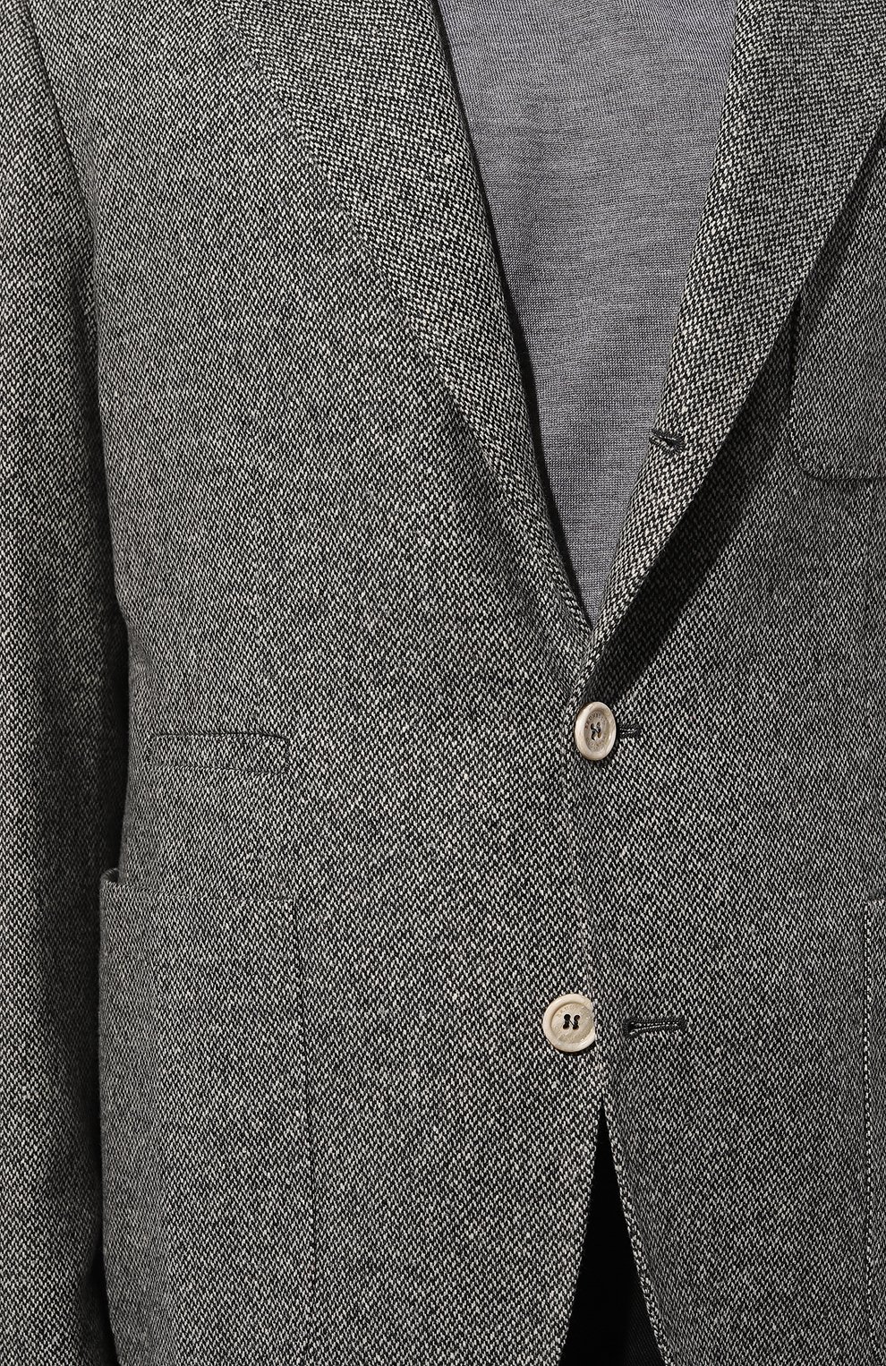 Однобортный пиджак BRUNELLO CUCINELLI, арт. MY4097BND, фото 5