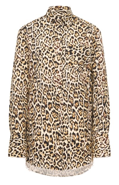 Женская хлопковая рубашка ACADEMIA, арт. SILVY-P-DESTR0YED/75DM6