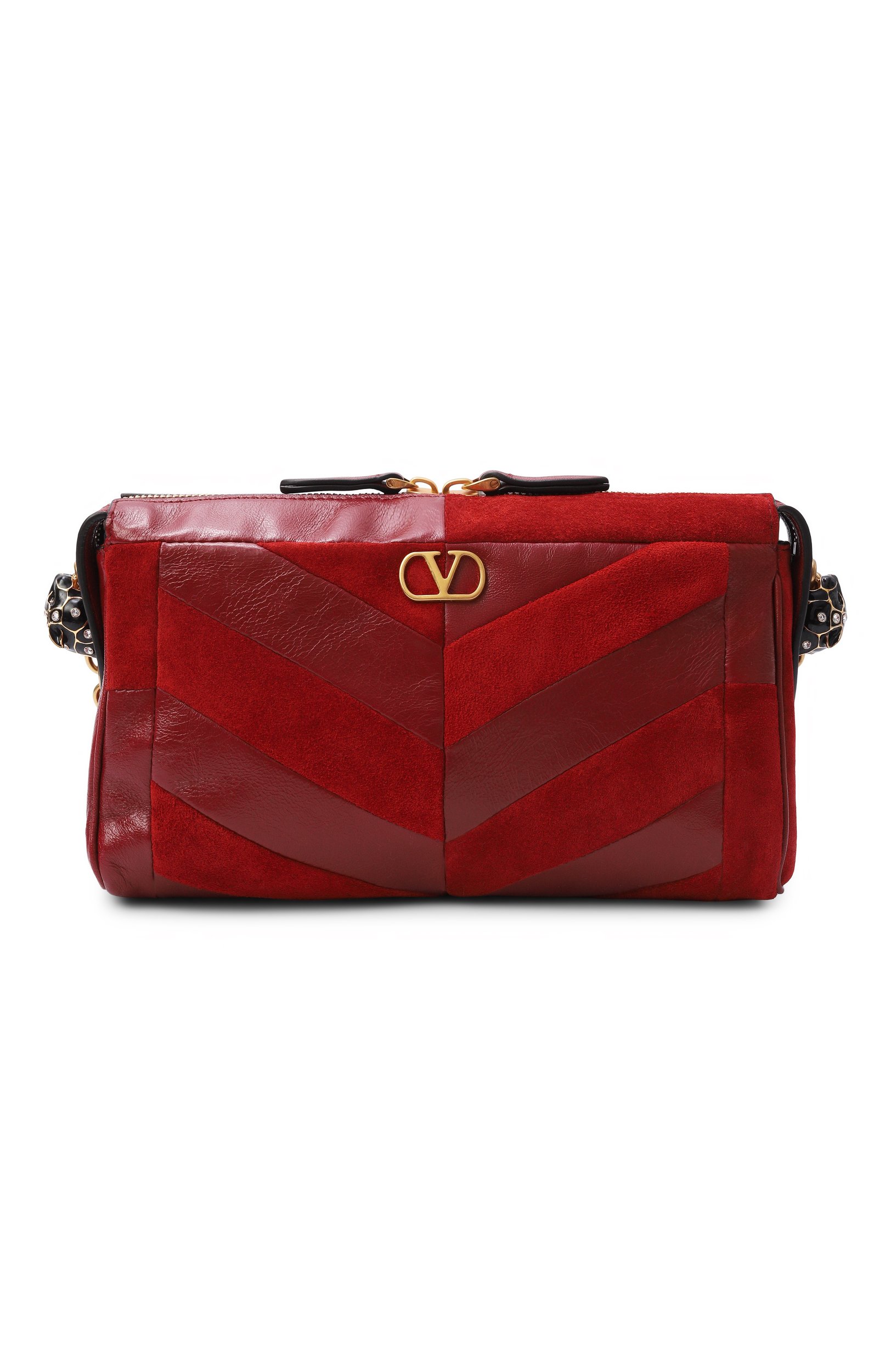 Сумка panthea small VALENTINO красного цвета по цене 255000 руб., арт. 9W2B0S99/DED, фото 1 Сумка panthea small VALENTINO, арт. 9W2B0S99/DED, фото 1