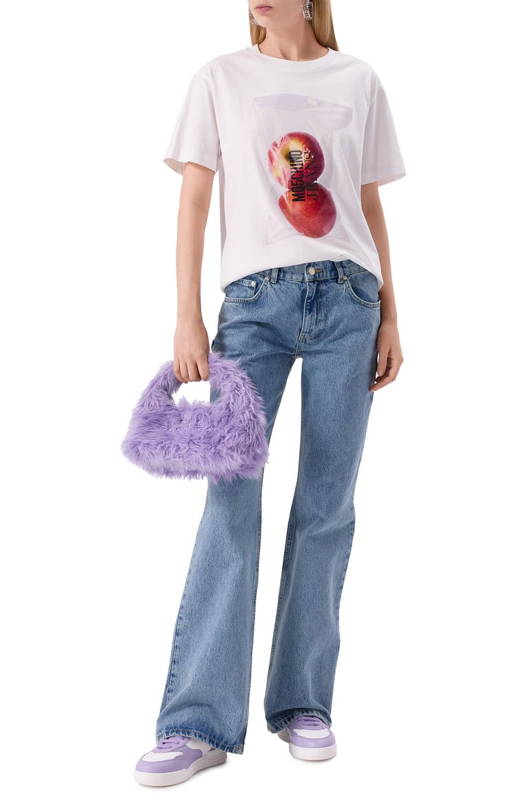 Женская сумка the sack mini MARC JACOBS (THE) сиреневого цвета, арт. 2R4HSH012H03 | Фото 7 (Материал: Текстиль; Размер: mini)
