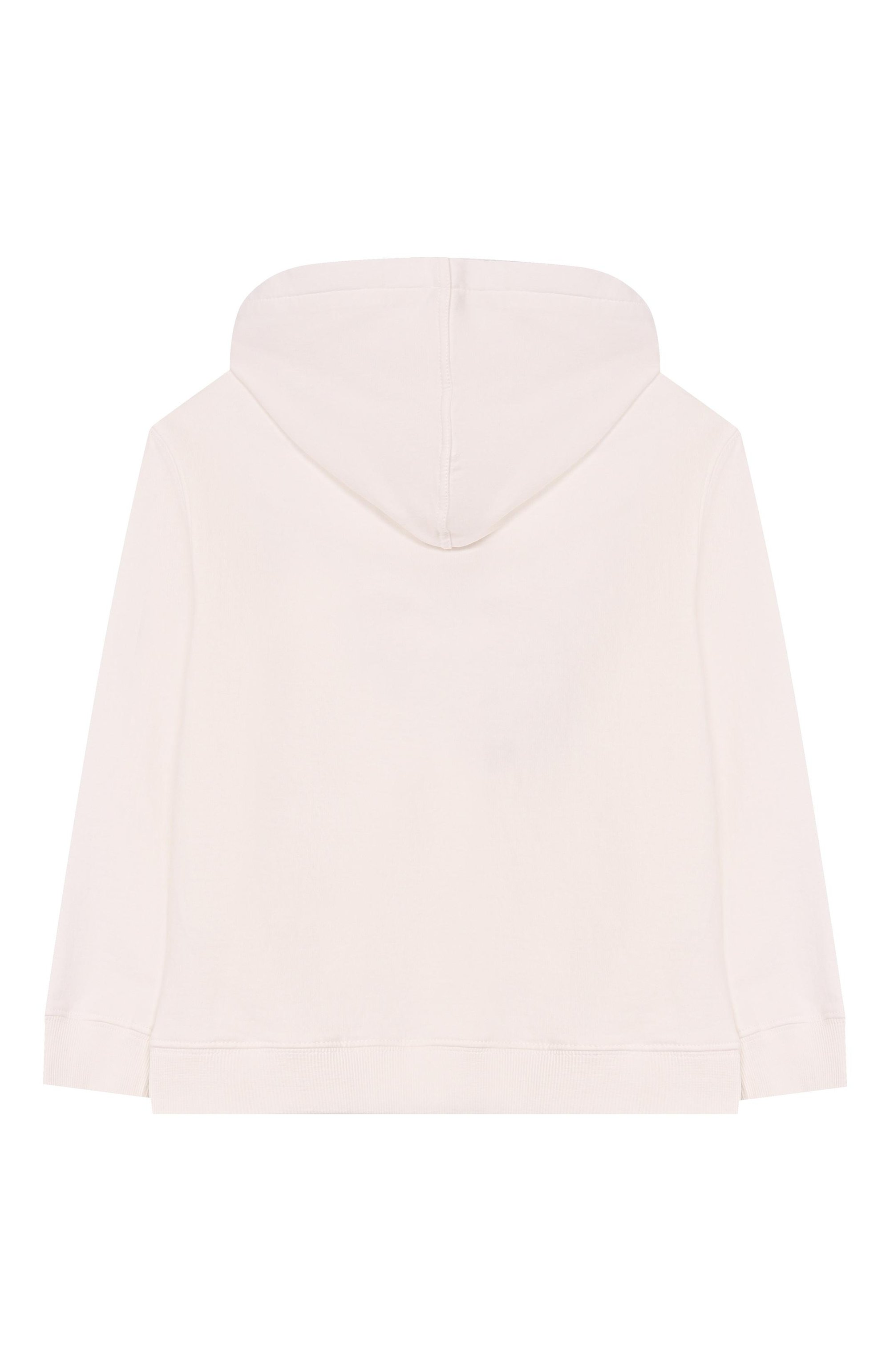 Хлопковое худи BRUNELLO CUCINELLI молочного цвета по цене 66300 руб., арт. BW863E505C, фото 2 Хлопковое худи BRUNELLO CUCINELLI, арт. BW863E505C, фото 2