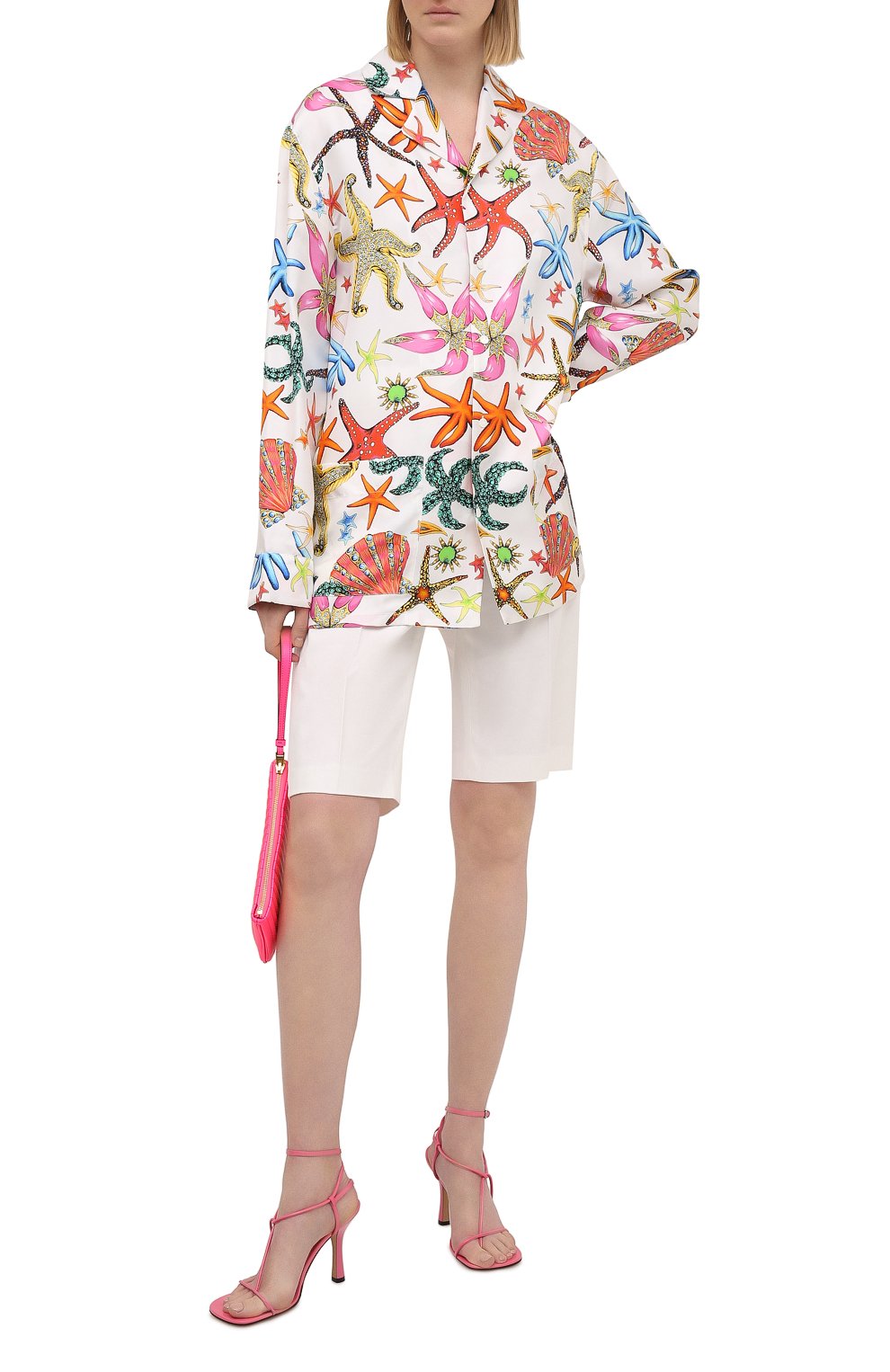 Шелковая рубашка VERSACE, арт. AUD05056/1F01193, фото 2