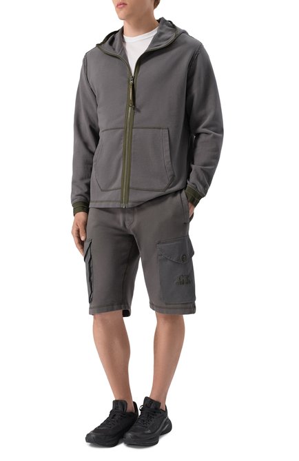 Мужской хлопковая толстовка C.P. COMPANY, арт. 18CMSS162A006090M