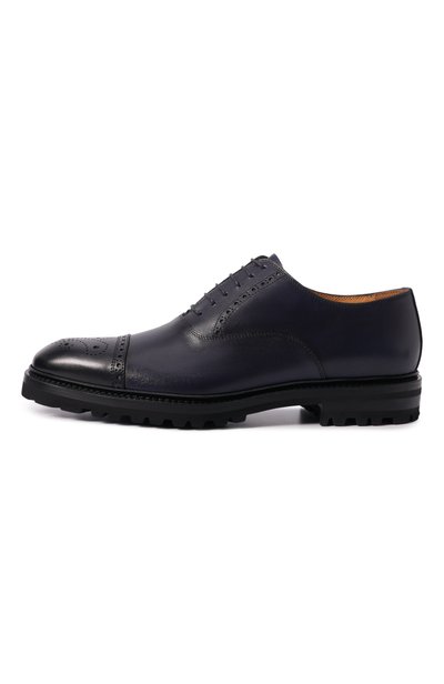 Кожаные оксфорды KITON, арт. USSA526N00100, фото 3