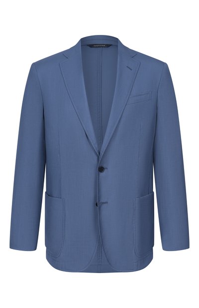 Мужской пиджак из шерсти и шелка ZILLI, арт. P2T00DM024740127U