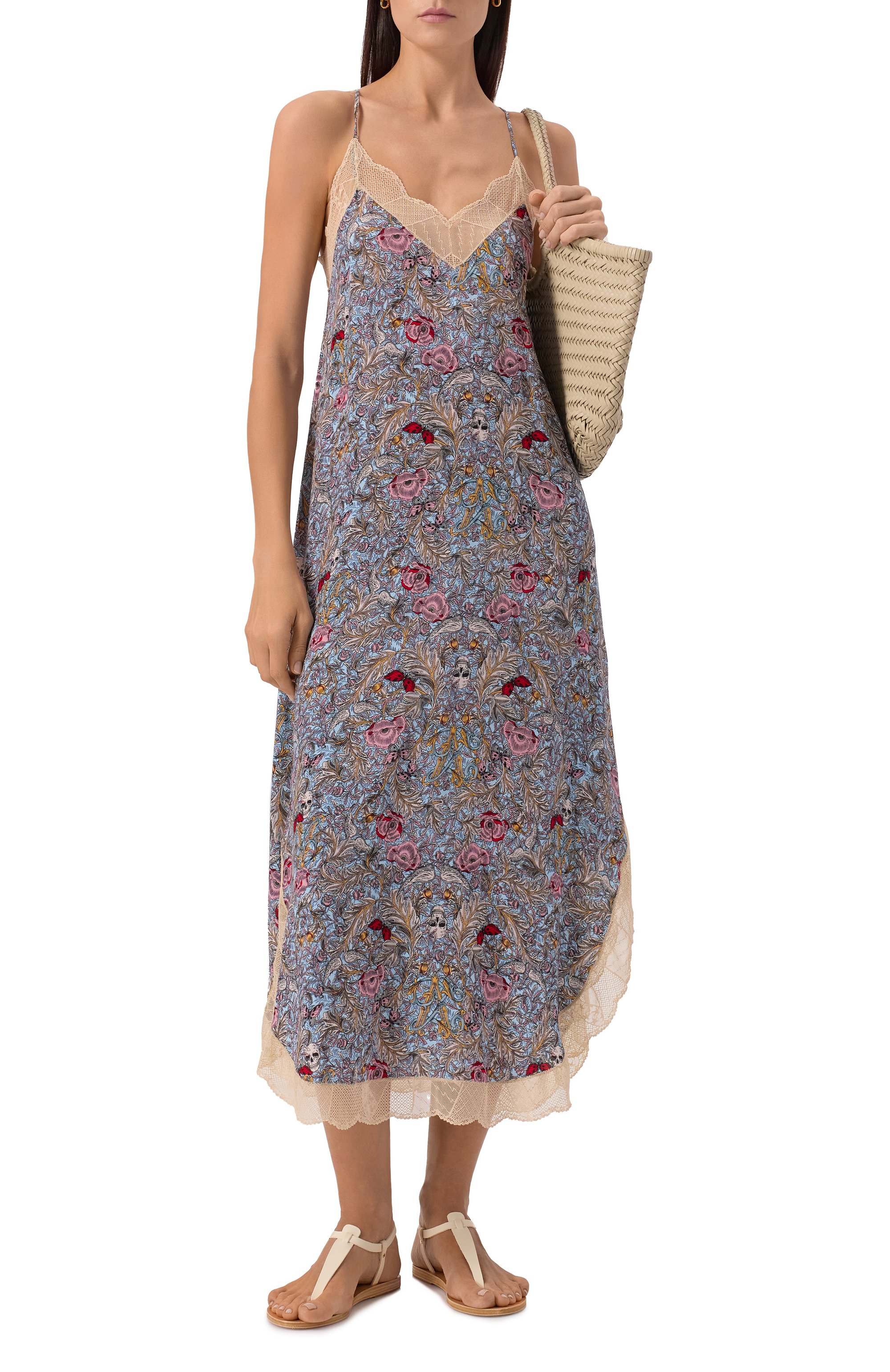 Платье из вискозы ZADIG AND VOLTAIRE, арт. WWDR02567, фото 2