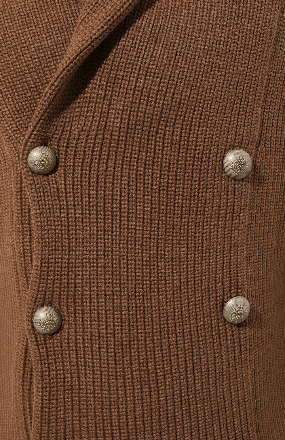 Шерстяной кардиган GRAN SASSO коричневого цвета по цене 45600 руб., арт. 13190/14250, фото 5 Шерстяной кардиган GRAN SASSO, арт. 13190/14250, фото 5