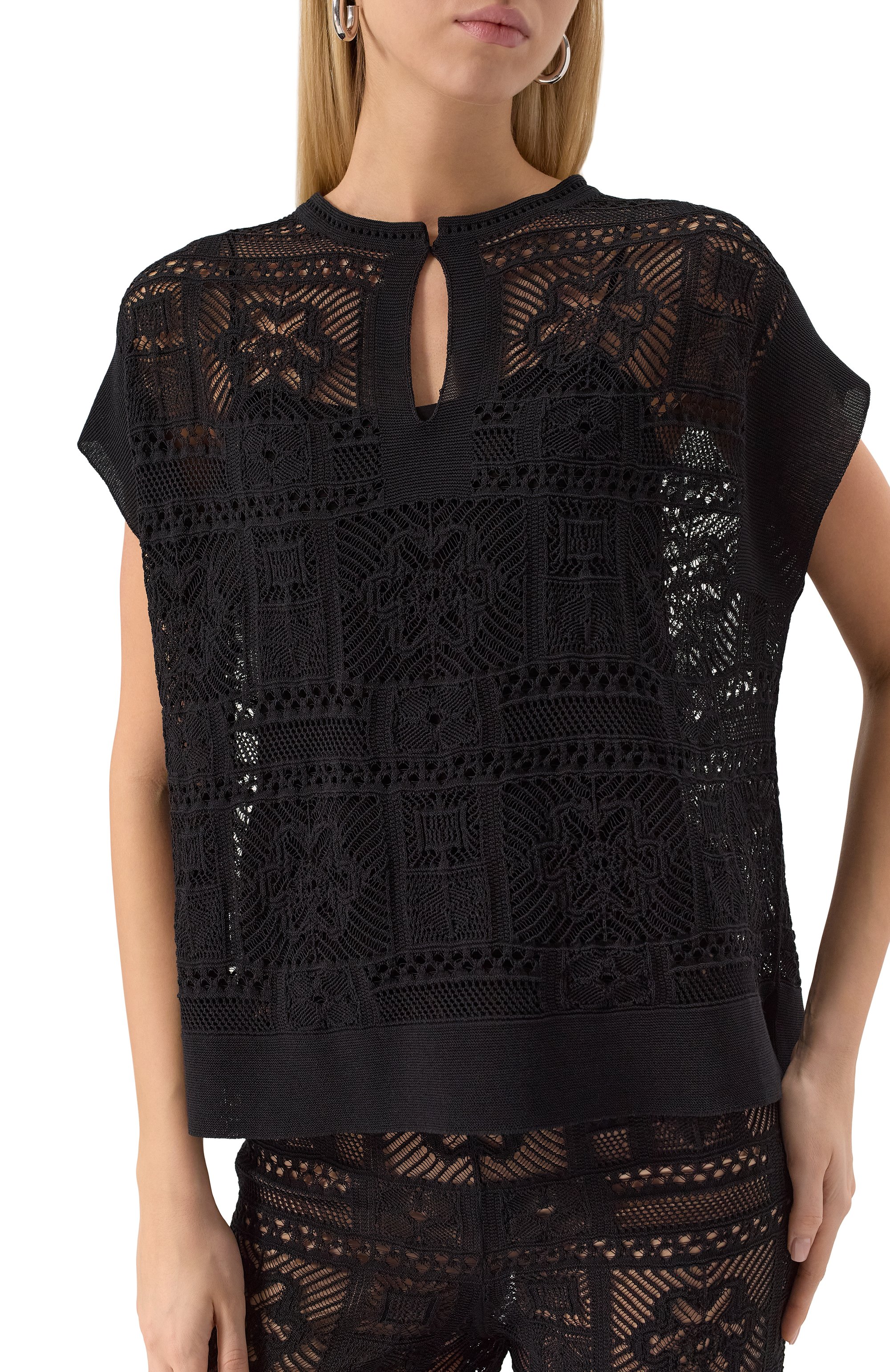 Хлопковый топ D.EXTERIOR, арт. 60367, фото 5