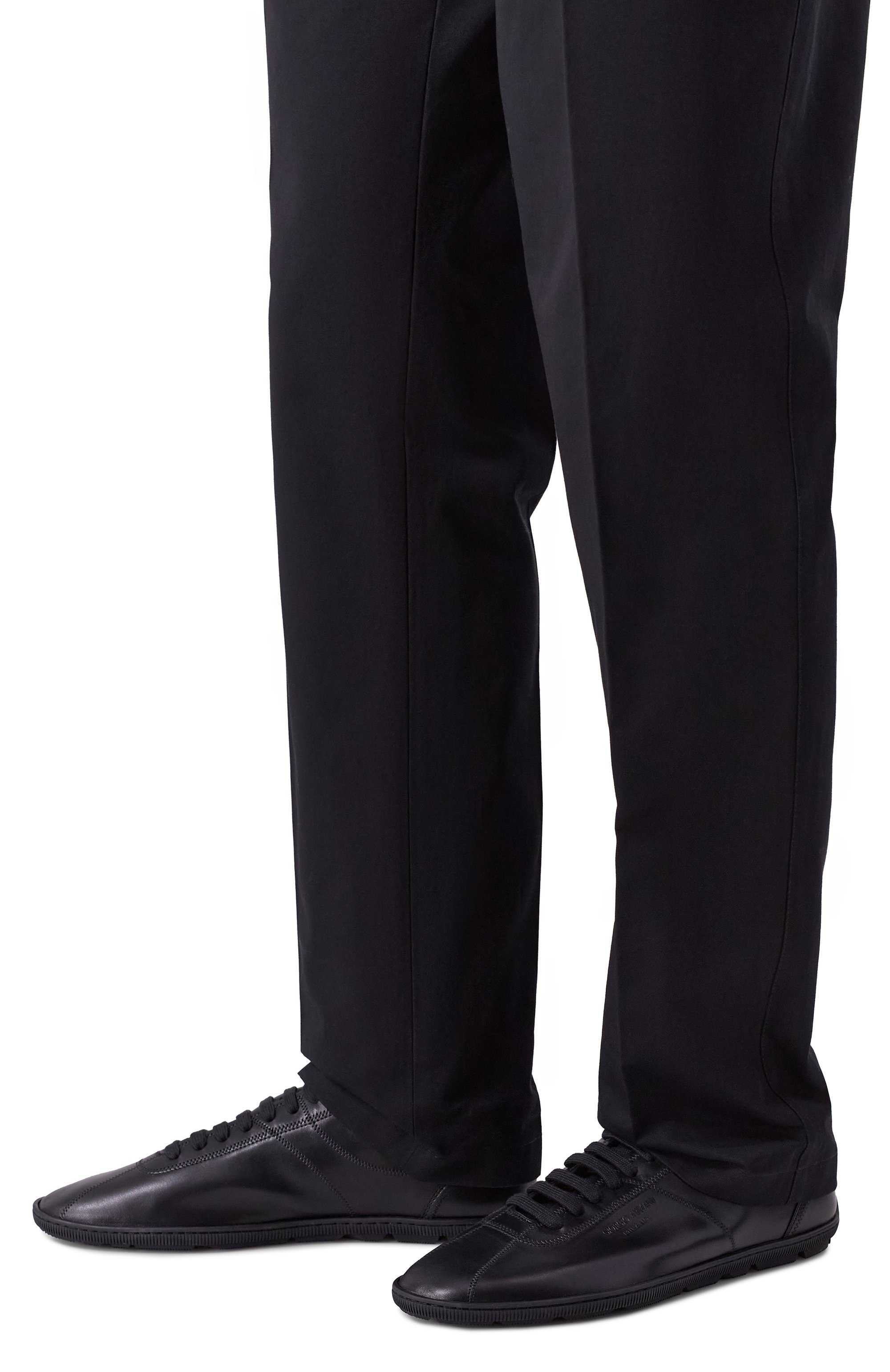 Кожаные кеды GIORGIO ARMANI, арт. GM001698/AF20299, фото 3