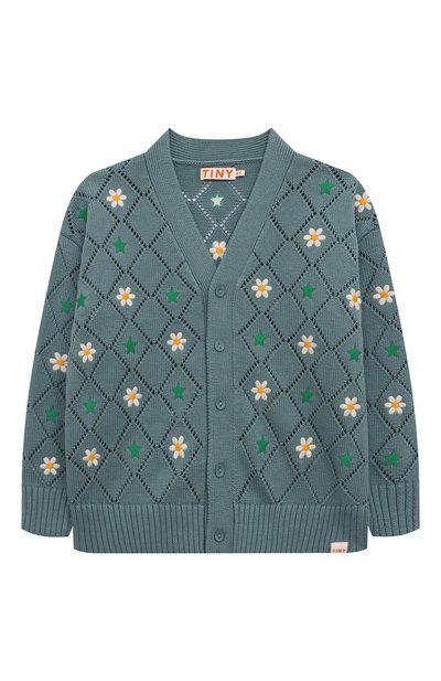 Кардиган из хлопка и шерсти TINYCOTTONS, арт. AW24-255