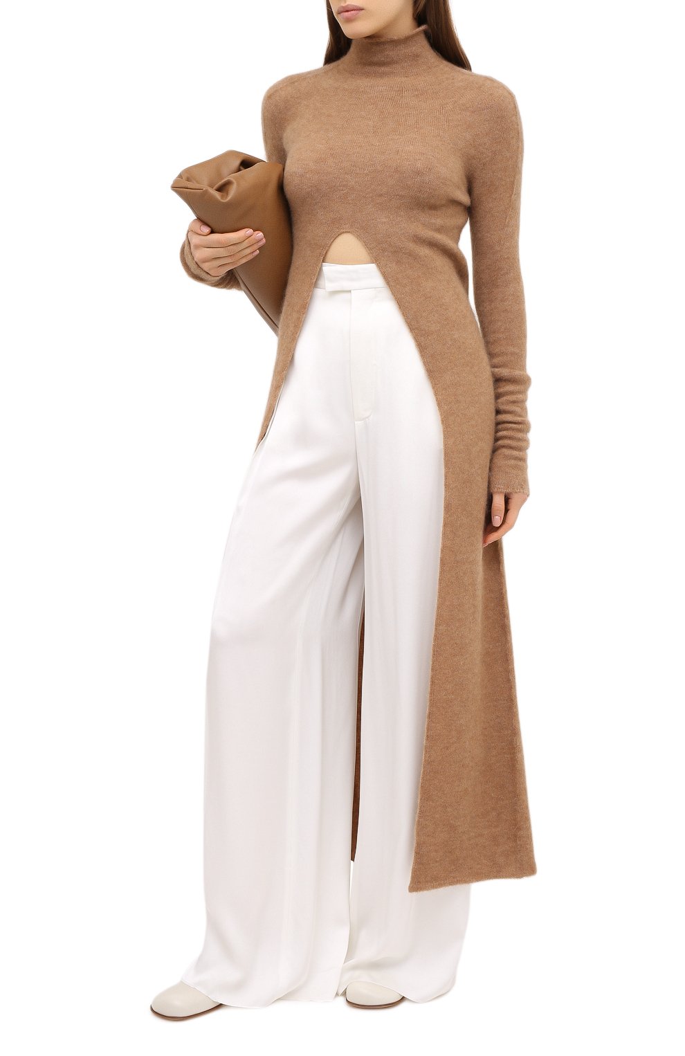 Свитер JIL SANDER бежевого цвета по цене 67600 руб., арт. JSPR751052-WRY19028, фото 2 Свитер JIL SANDER, арт. JSPR751052-WRY19028, фото 2