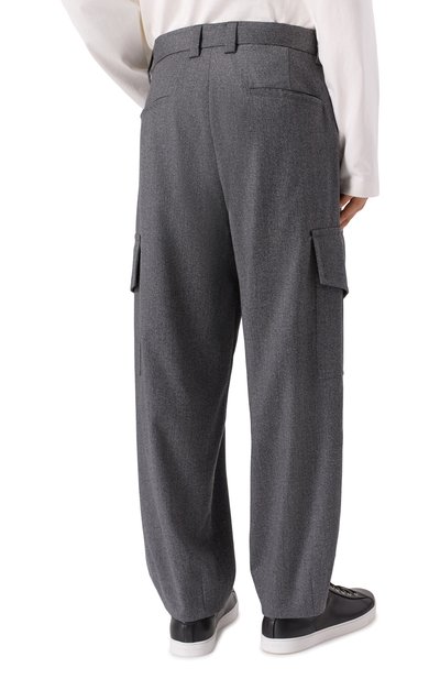 Шерстяные брюки-карго GIORGIO ARMANI, арт. GM002252/TE17877, фото 4