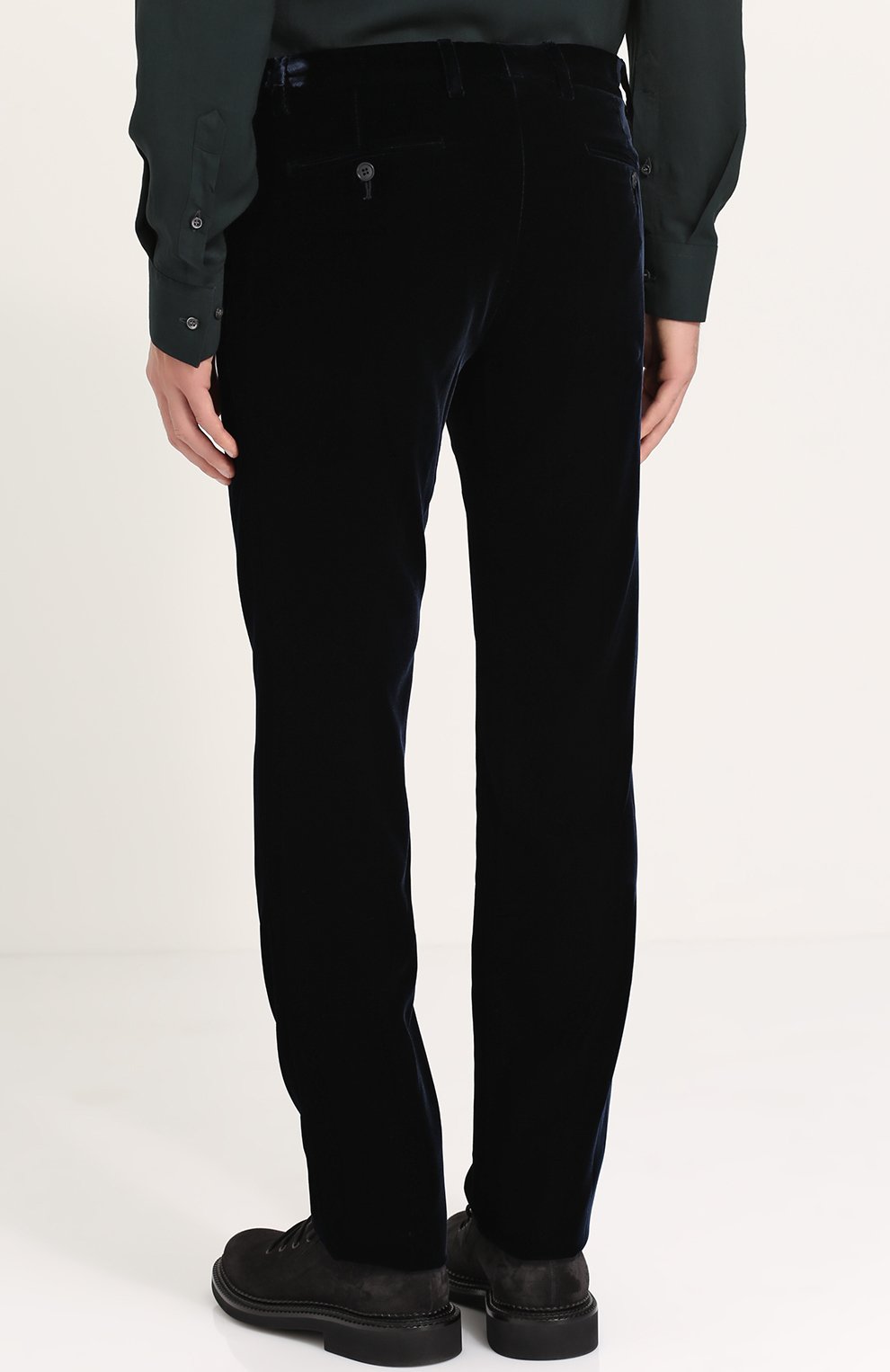Брюки из вискозы прямого кроя GIORGIO ARMANI, арт. ZSP040/0S200, фото 4