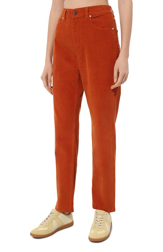 Вельветовые брюки Kiton DJ56111XC5054 Оранжевый  DJ56111XC5054 Фото 3
