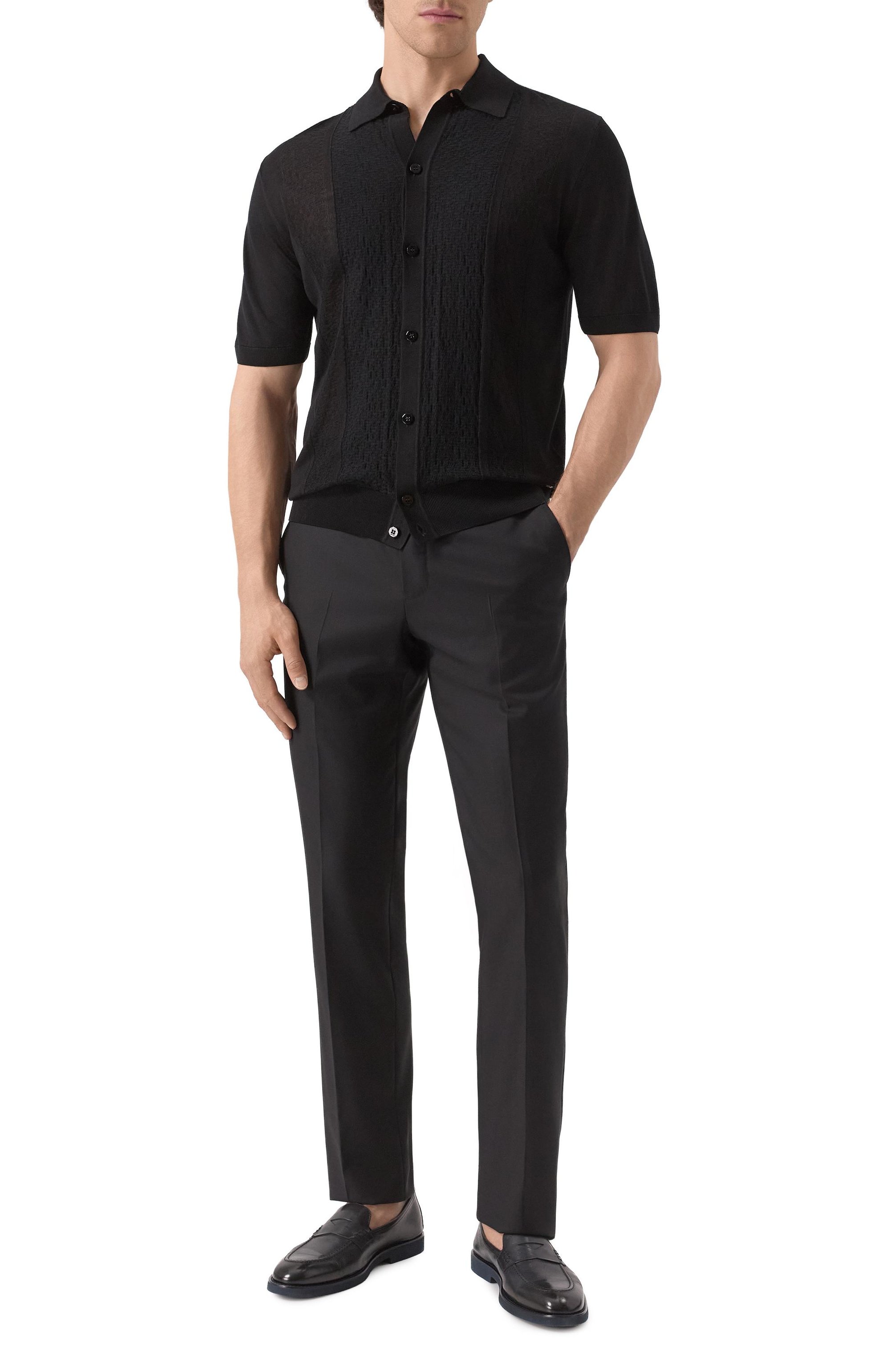 Рубашка из шелка и хлопка STEFANO RICCI, арт. K212030PAM/F25295/64, фото 2