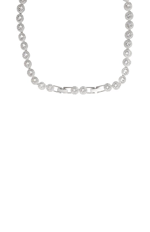 Колье Una Angelic Tennis Swarovski 5727095 Серебряный  5727095 Фото 4
