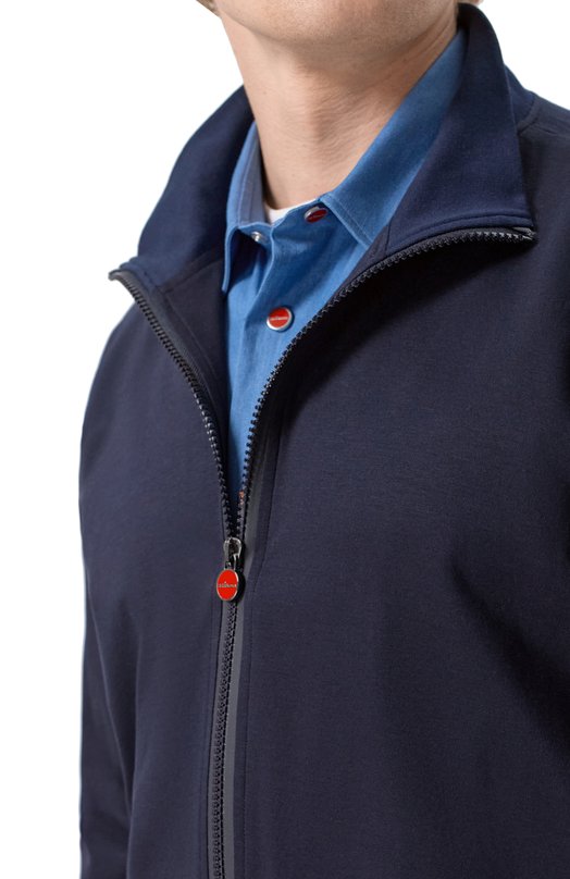 Хлопковая толстовка Kiton UMC032K06R49 Синий  UMC032K06R49 Фото 5