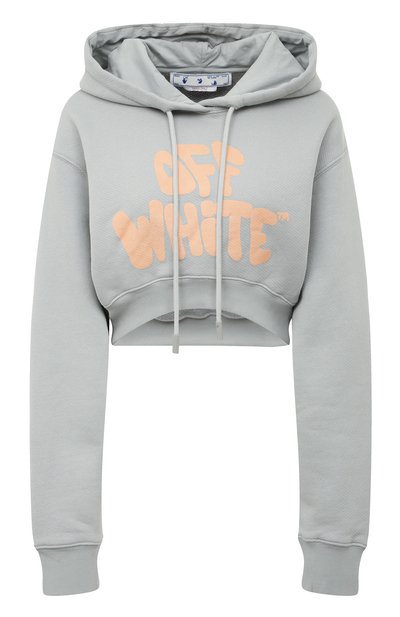 Женский хлопковое худи OFF-WHITE, арт. OWBB020S23JER0030631