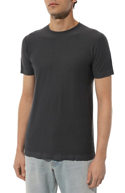 Хлопковая футболка HANNES ROETHER, арт. YA35N-K.200, фото 3