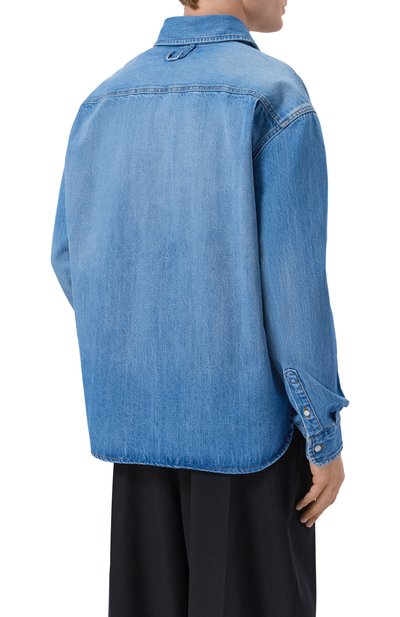 Джинсовая рубашка simon de-nîmes JACQUEMUS, арт. 25HSHM00545/AD00017, фото 4