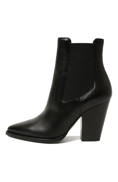 Кожаные казаки theo SAINT LAURENT, арт. 636146/0RT00, фото 4