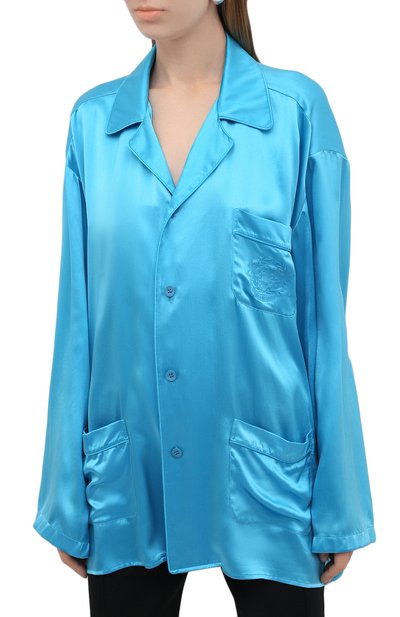 Атласная рубашка BALENCIAGA, арт. 658184/TKN01, фото 3