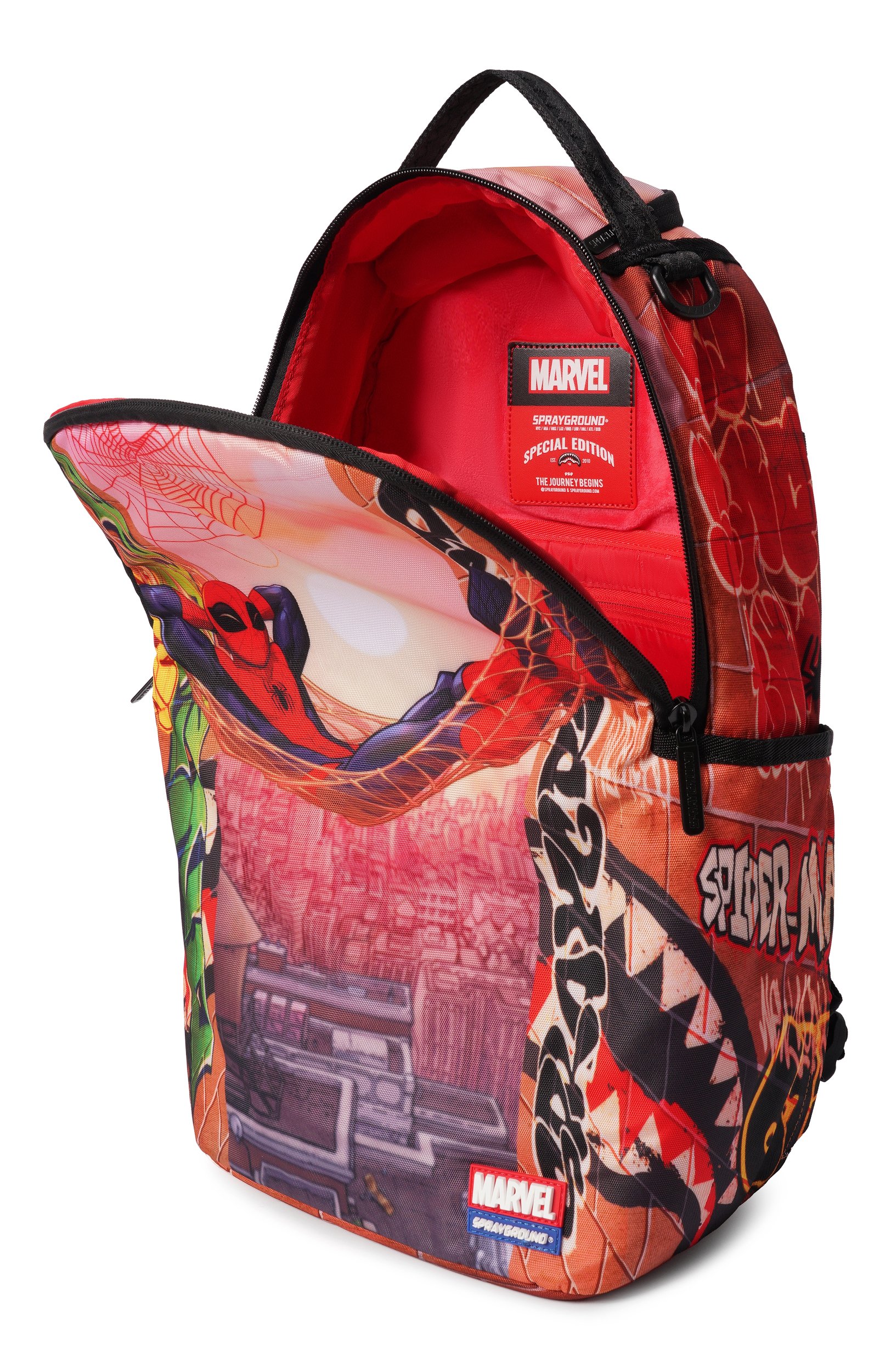 Рюкзак SPRAYGROUND, арт. 910B9141NSZ/MARVEL SPIDERMAN WEB HAMM0CK BACKPACK, фото 3
