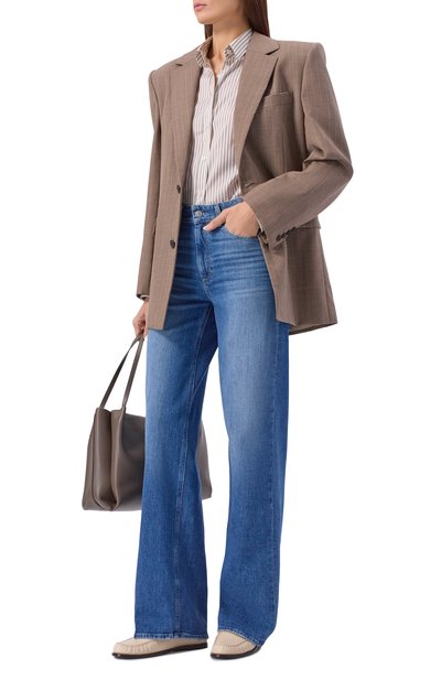 Кожаные пенни-лоферы SAINT LAURENT, арт. 820648/AAELH, фото 3