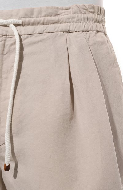 Шорты изо льна и хлопка BRUNELLO CUCINELLI, арт. M291DU0020, фото 5