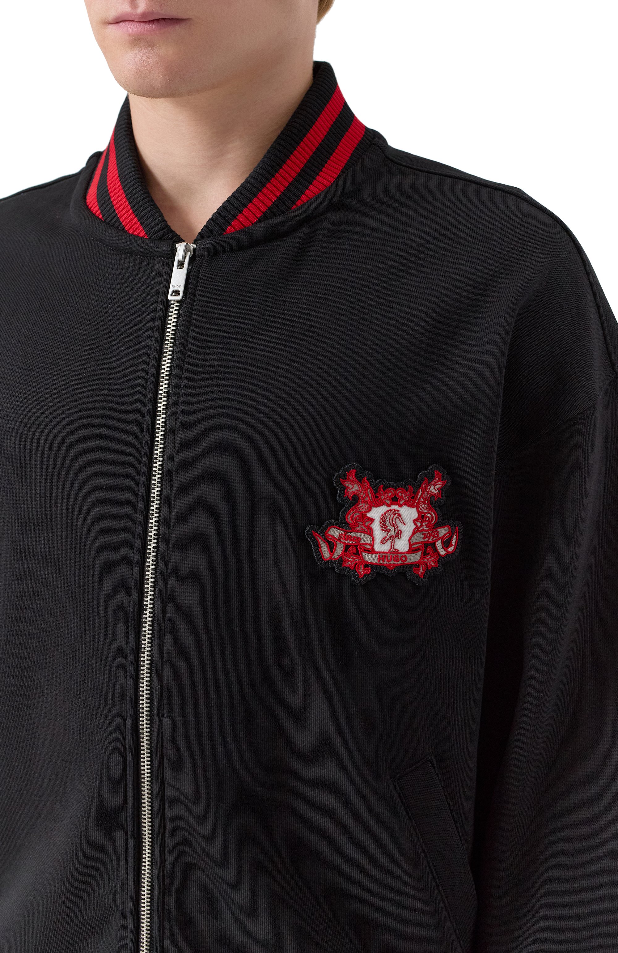 Хлопковая толстовка HUGO, арт. 50542960, фото 5