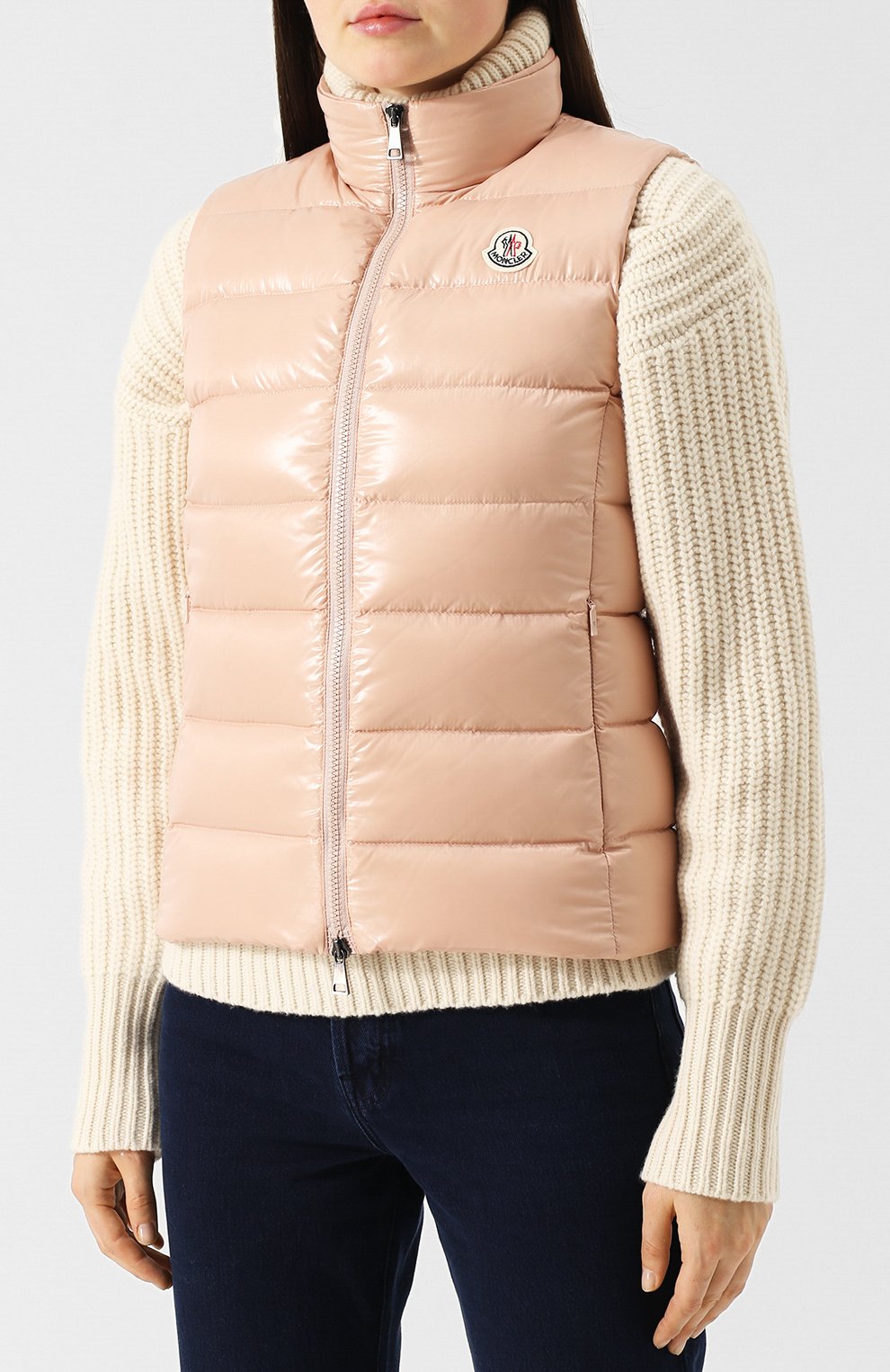 Стеганый жилет на молнии с воротником-с тойкой MONCLER, арт. D2-093-48304-05-68950, фото 3