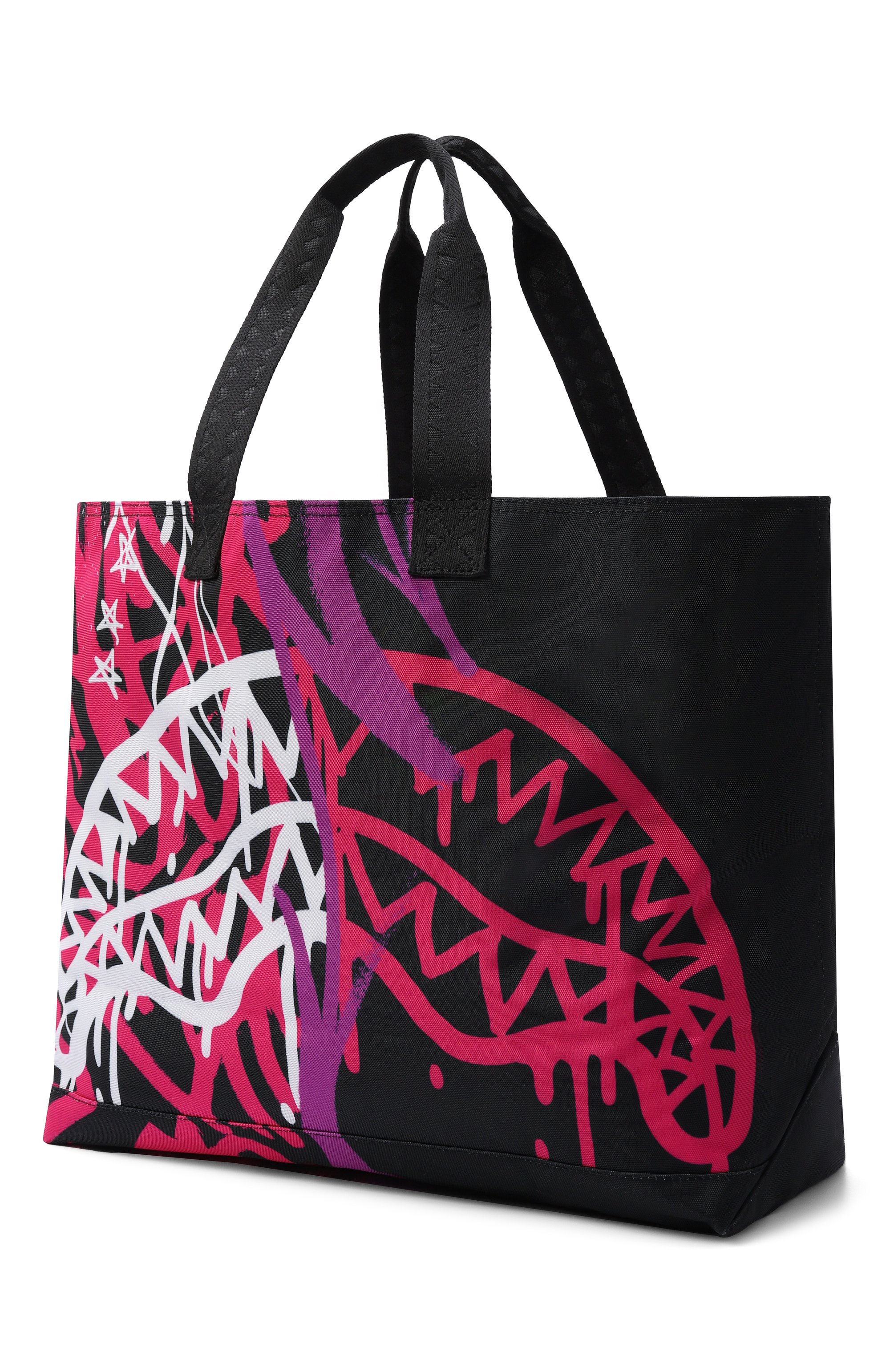 Сумка graff mayhem SPRAYGROUND черного цвета по цене 14800 руб., арт. 910T9259NSZ/GRAFF MAYHEM RMX BEACH T0TE, фото 2 Сумка graff mayhem SPRAYGROUND, арт. 910T9259NSZ/GRAFF MAYHEM RMX BEACH T0TE, фото 2