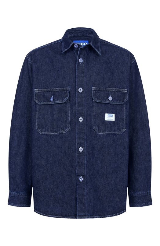 Джинсовая рубашка HUGO Blue 50556349 Синий 50556349
