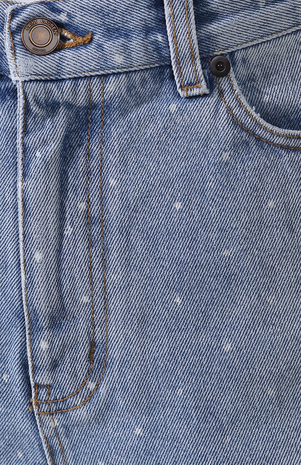 Джинсовые шорты SAINT LAURENT, арт. 542764/YK870, фото 5