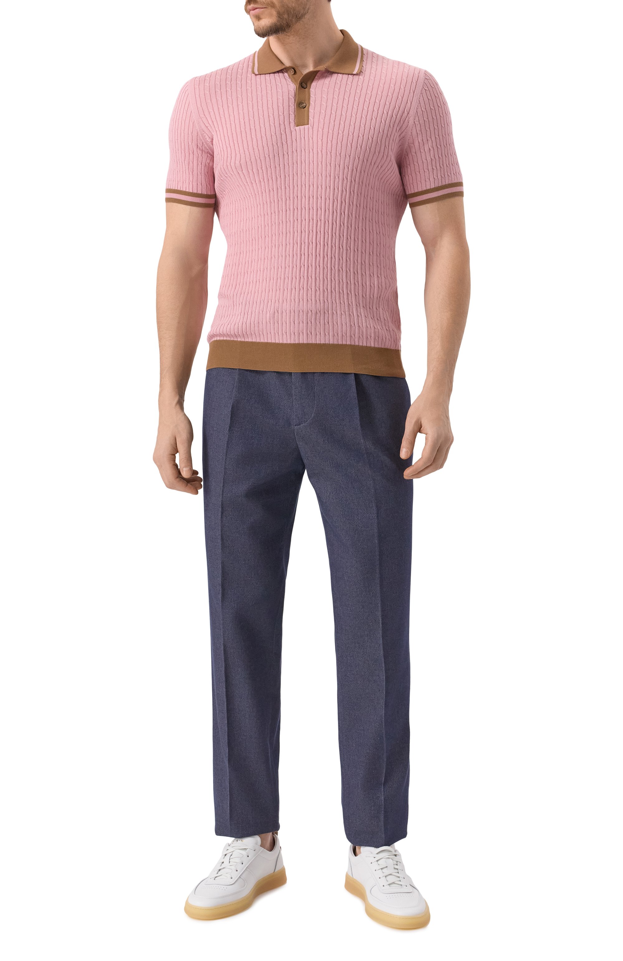 Хлопковое поло GRAN SASSO, арт. 57113/20625, фото 2