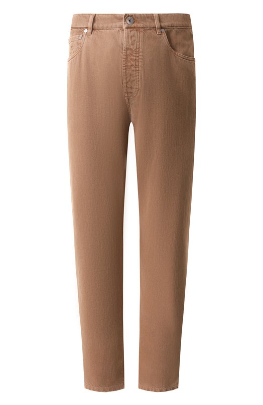 Джинсы Iconic Fit Brunello Cucinelli M262P01090 Бежевый M262P01090