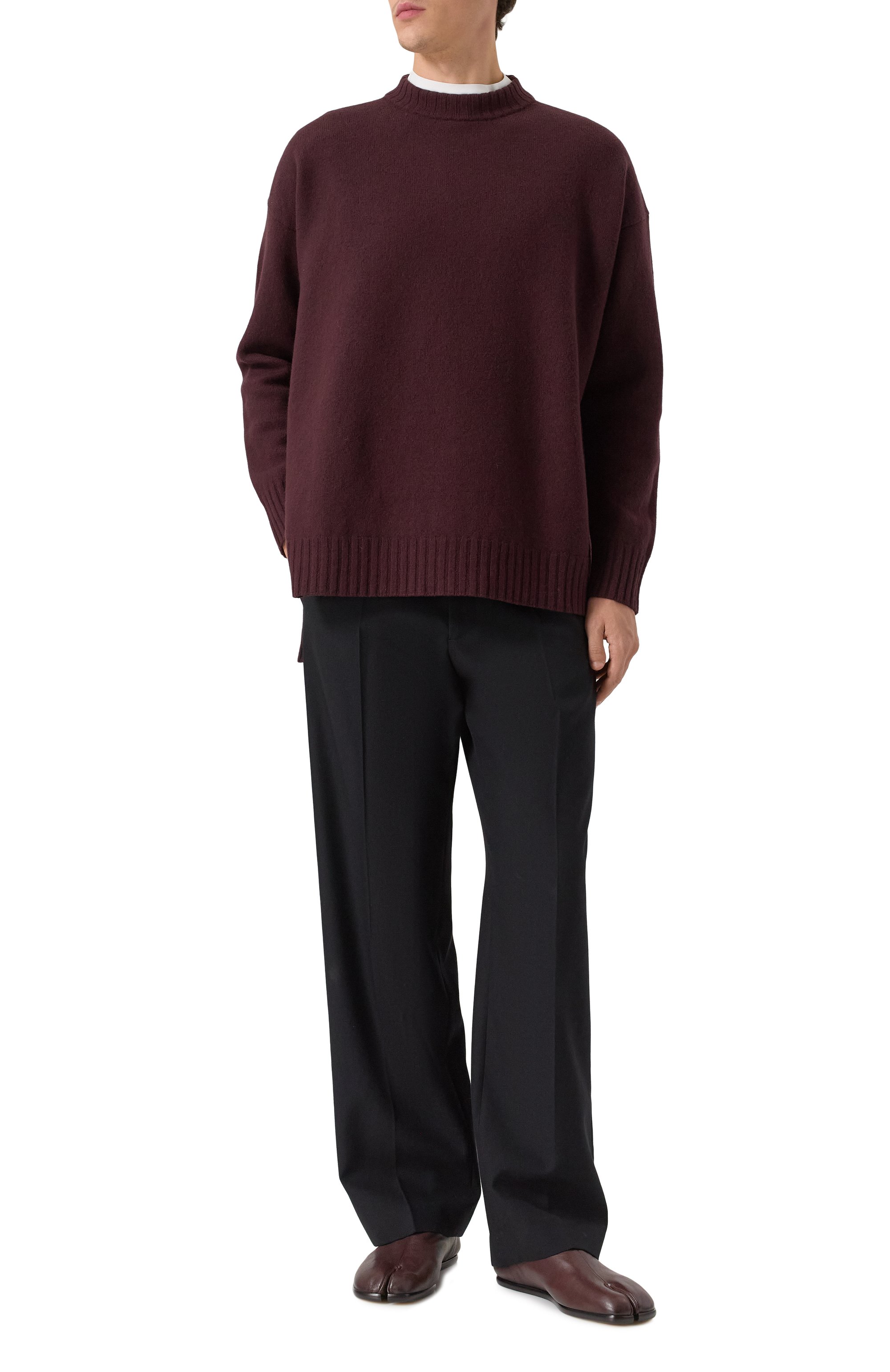 Кожаные слиперы tabi MAISON MARGIELA, арт. S57WR0051/PR058, фото 2