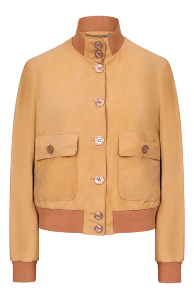 Женский замшевый бомбер natizza-ur MOORER, арт. NATIZZA-UR