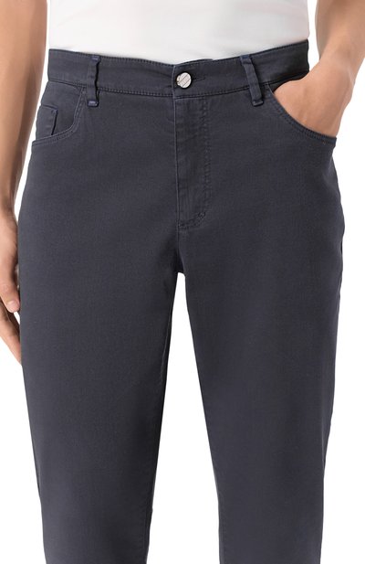 Джинсы regular ZILLI темно-синего цвета по цене 187500 руб., арт. J5T001M0462VNIR00_SET, фото 5 Джинсы regular ZILLI, арт. J5T001M0462VNIR00_SET, фото 5