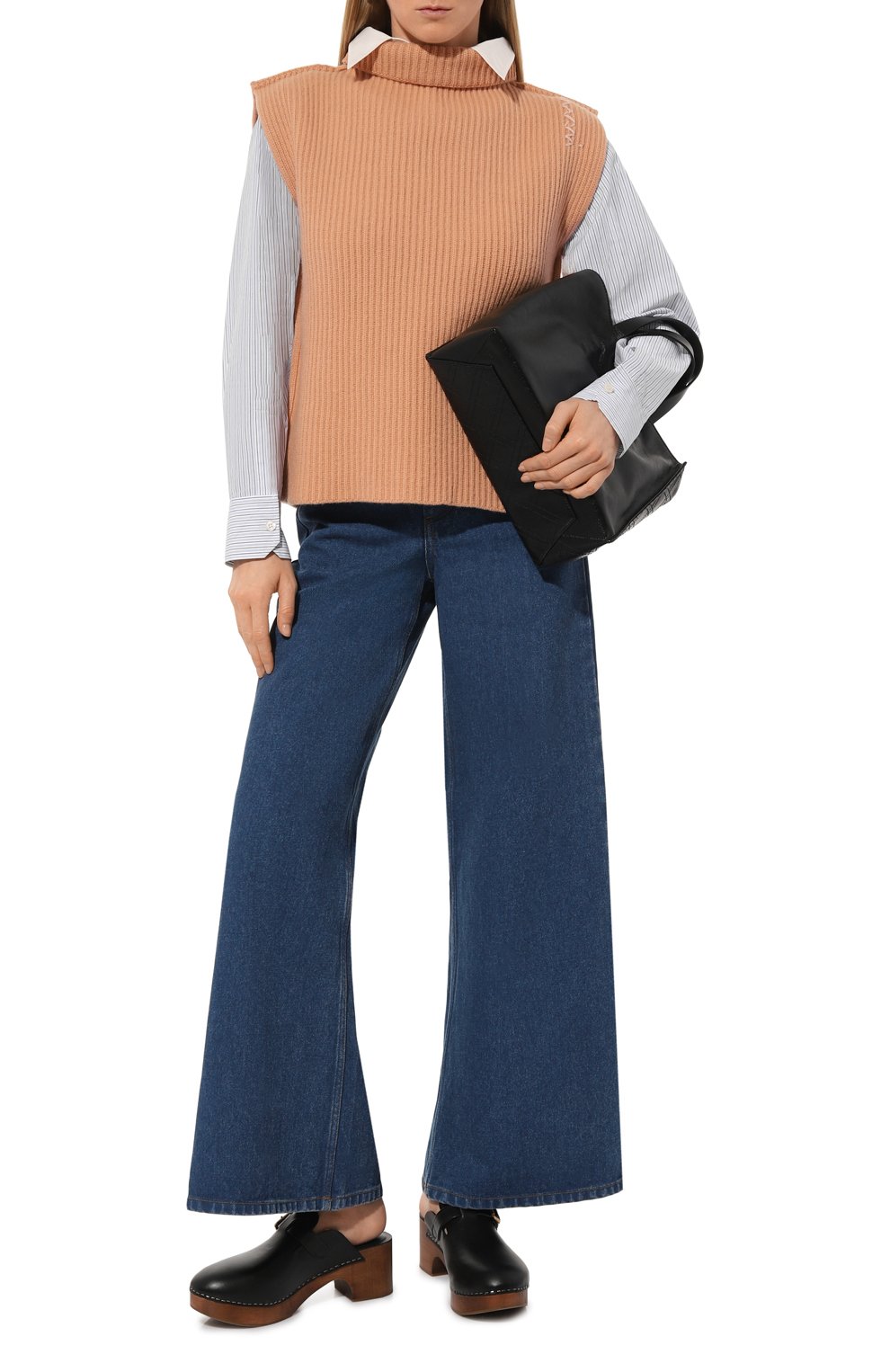 Хлопковый жилет MARNI, арт. DVMD0188A0/UFWH22, фото 2