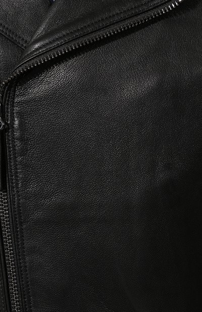 Кожаная косуха BOSS, арт. 50413032, фото 5