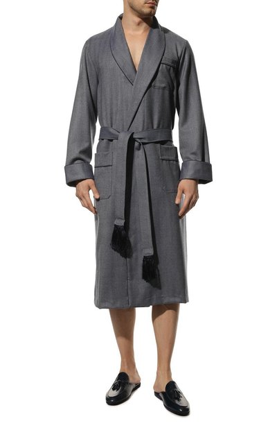 Шерстяной халат DEREK ROSE, арт. 5515/LINC011, фото 3