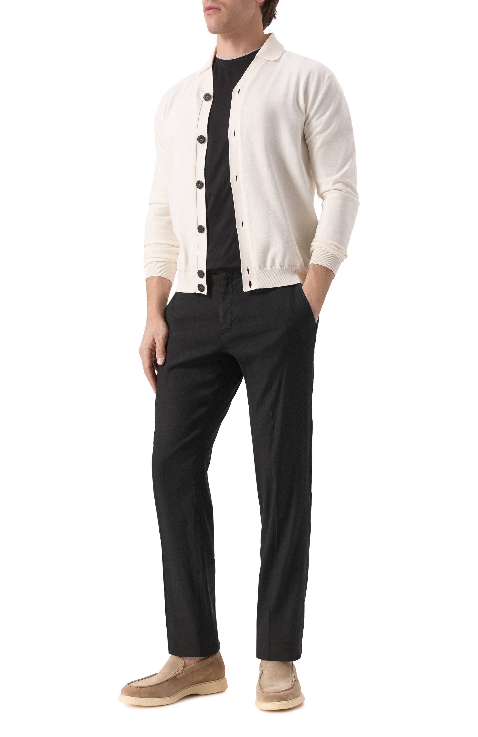 Брюки изо льна и вискозы STEFANO RICCI, арт. M1T3200283/LVI01S, фото 2