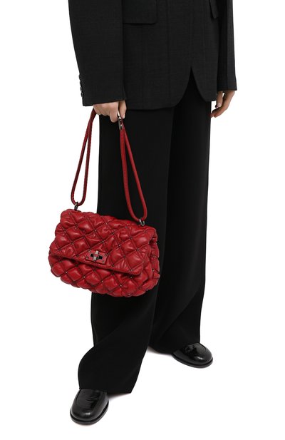 Сумка VALENTINO красного цвета по цене 254500 руб., арт. UW0B0H78/EFZ, фото 2 Сумка VALENTINO, арт. UW0B0H78/EFZ, фото 2